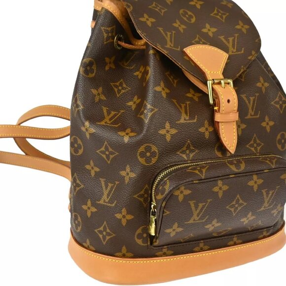 Louis Vuitton Monogram Montsouris MM Backpack M51136 SP0919 115176 - Picture 7 of 10